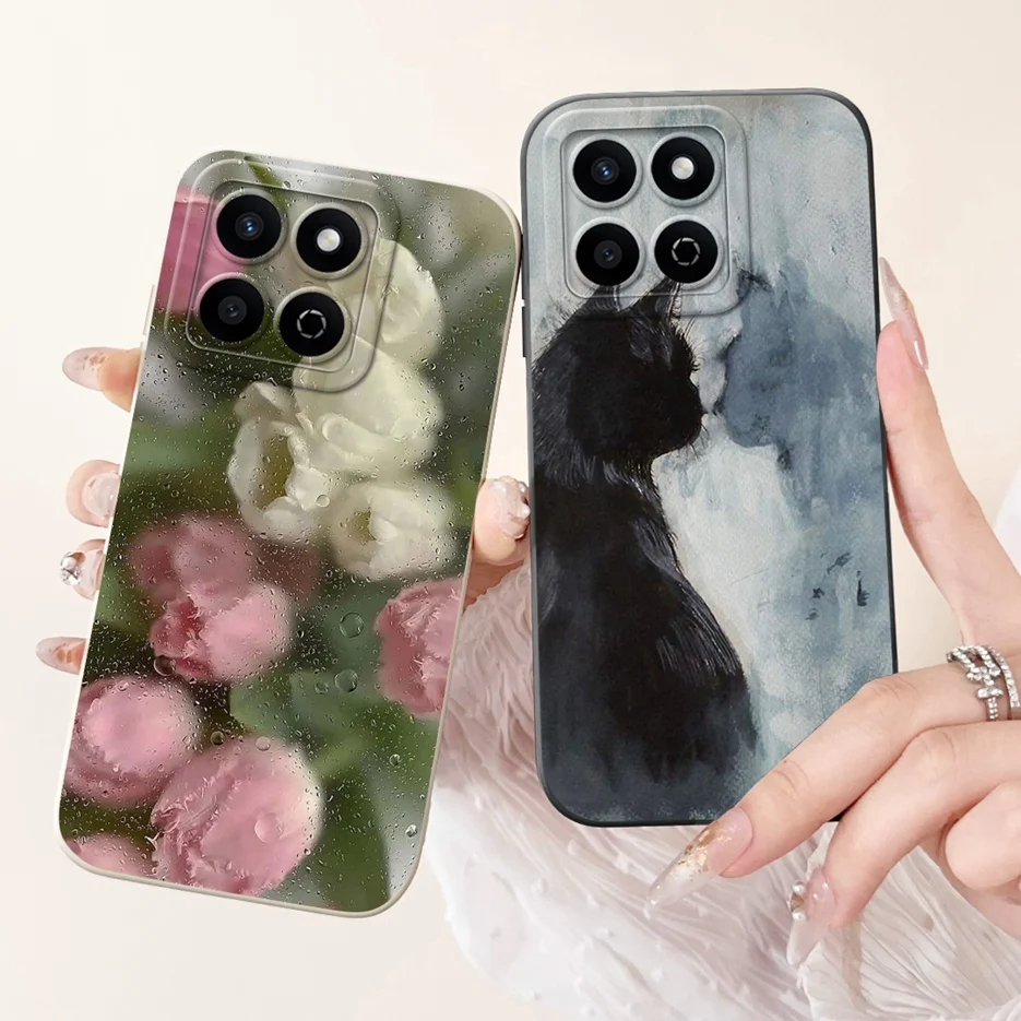 Para Honor X7C funda ALT-LX2 funda única pintada de caramelo a prueba de golpes funda de teléfono de silicona suave para Honor 200 Smart HonorX7C X 7C bolsas - imagen 5