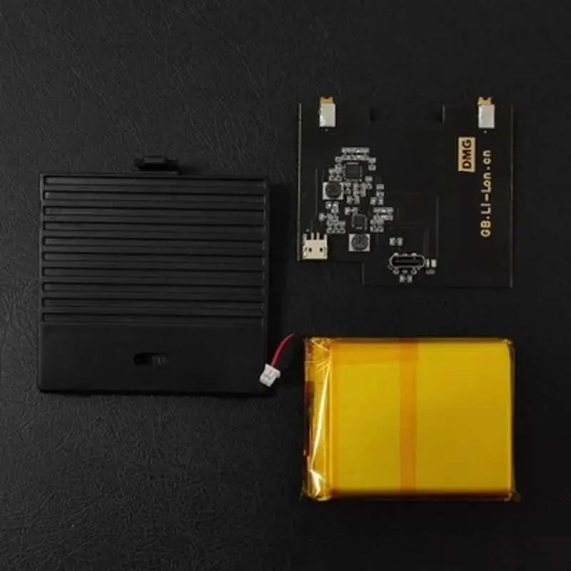 Batería de litio recargable desmontable de gran capacidad, 2300mAh, USB-C, adecuada para Game Boy, máquina gruesa, resaltador GB DMG - imagen 4
