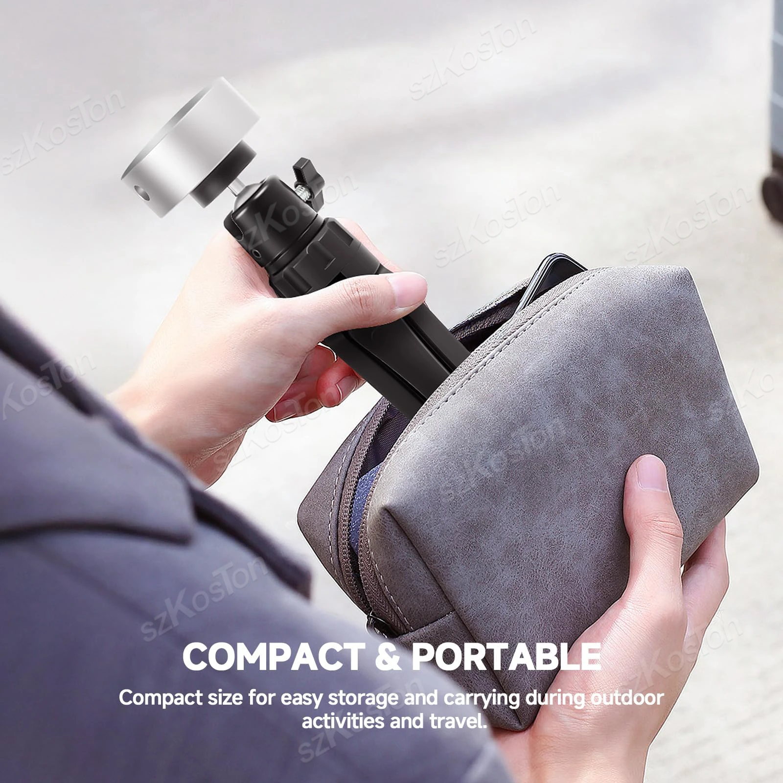 Soporte de trípode portátil para Starlink Mini versión antigua, instalación rápida ajustable, trípode de viaje al aire libre para RV, yate, Camper - imagen 5