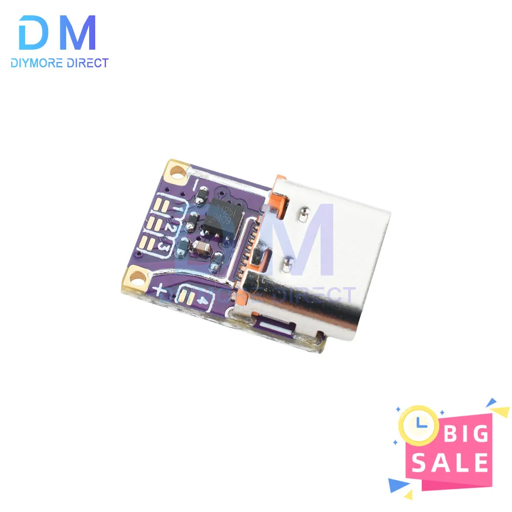 1 Uds. Disparador de carga rápida tipo C PD3.0/QC3.0 módulo señuelo salida de 5V-20V para banco de energía DIY/cargador de ordenador portátil - imagen 5