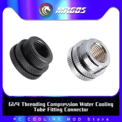 Conector Compresión G1/4 Refrigeración Líquida 16mm – Aro 25mm
