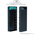 8 Slot Black
