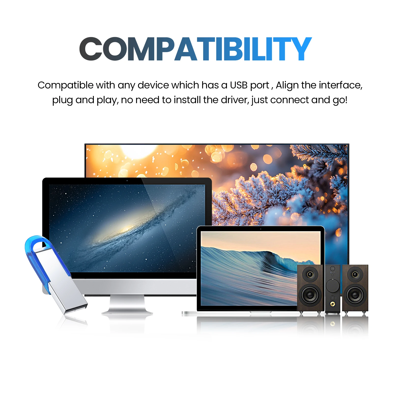 Unidad Flash USB JASTER 2,0 Pendrive 128GB 64GB Ultra Flair 32GB PEN DRIVE 16GB llavero memoria Usb para PC regalo creativo - imagen 4