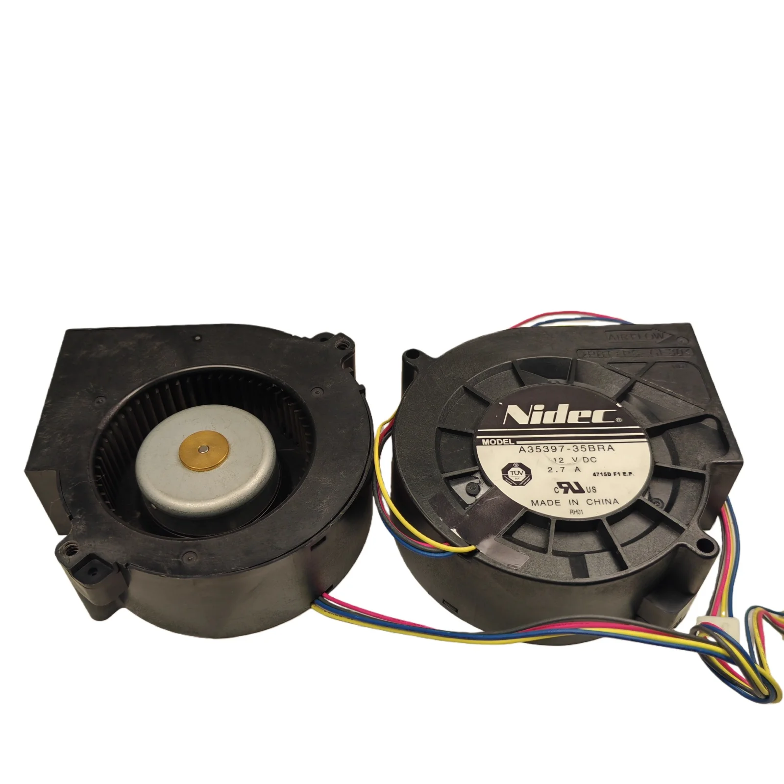 1 Uds A35397-35BRA 12V 2.7A 97x97x33mm ventilador Turbo de alta velocidad 5200RPM ventilador de refrigeración Industrial PWM de 4 cables para parrilla de barbacoa H - imagen 2