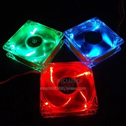 Ventilador AKASA 80mm LED DC12V 1.4W DFS802512M