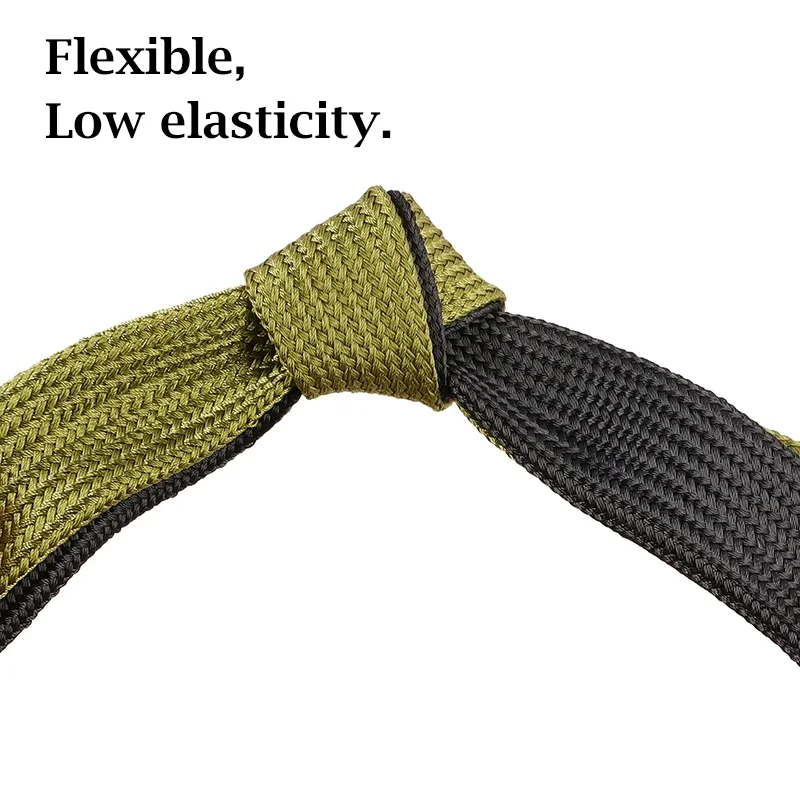 Funda aislante trenzada de nailon de alta densidad, protección de cable negra de 2,5mm - 60mm, funda expandible de poliamida, 1 ~ 30m - imagen 3