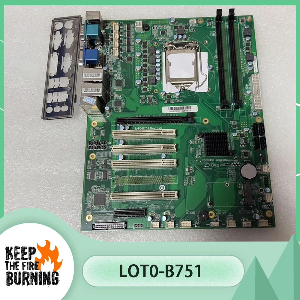 LOT0-B751 Rev: 1,20 Placa base de control industrial LGA1155 Admite CPU i3/i5/i7 de 2-3 generaciones LOT0-B751 - imagen 2