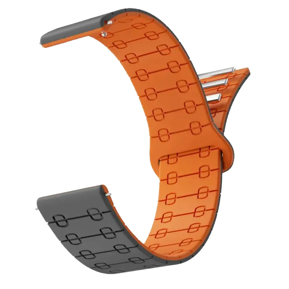 Correa de silicona de 22mm para Xiaomi Redmi Watch 5 Active/5Lite, pulsera deportiva con banda magnética para Mi Watch 2 Pro S4 S3 S2 S1 Pro/Active - imagen 2