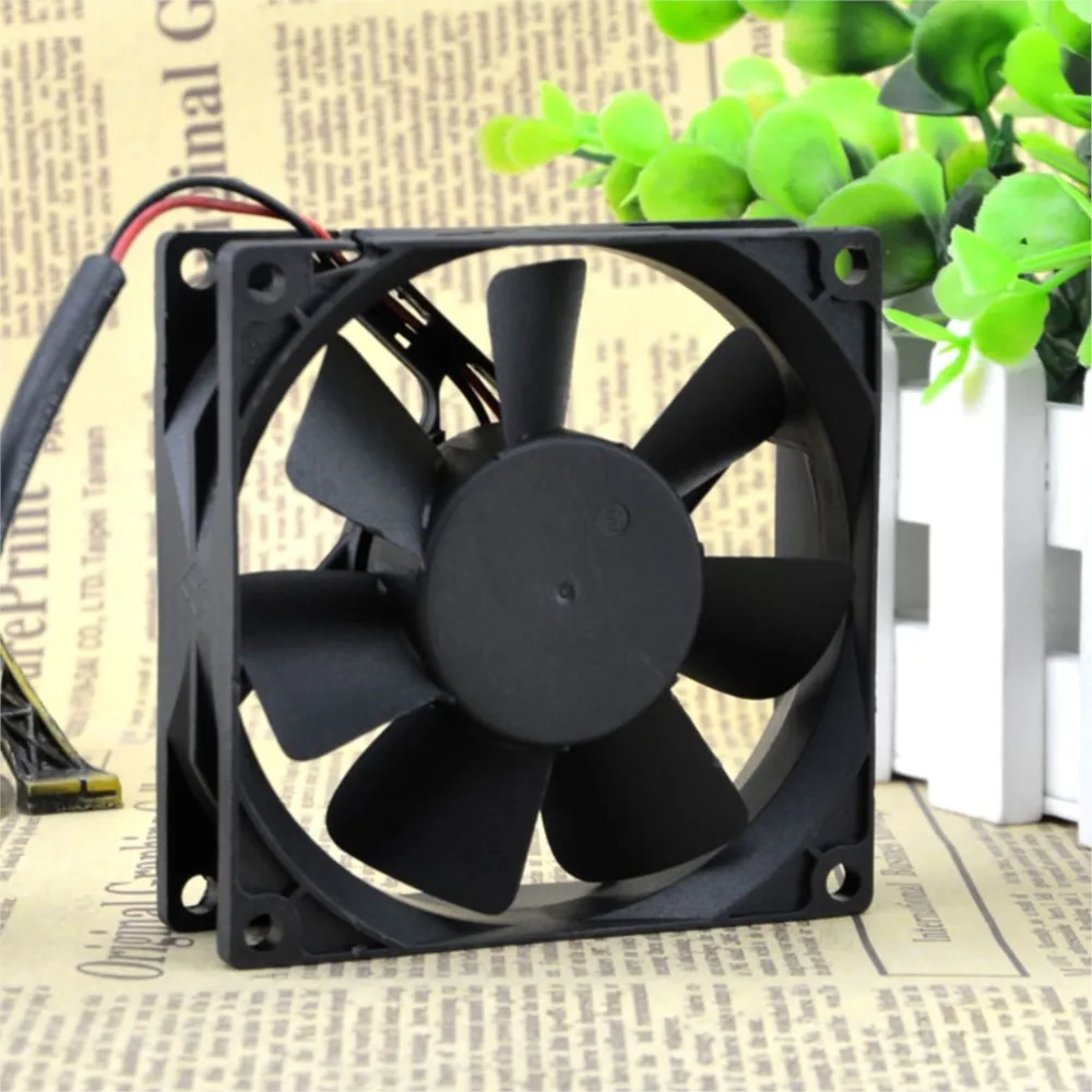 AD0824LB-A70GL ventilador Axial silencioso de 80mm para Adda 80X80X25mm 8CM 24V DC 0.09A ventilador de refrigeración inversor de servidor convertidor de 2 cables - imagen 5