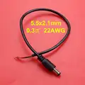 5.5x2.1 Male 22AWG