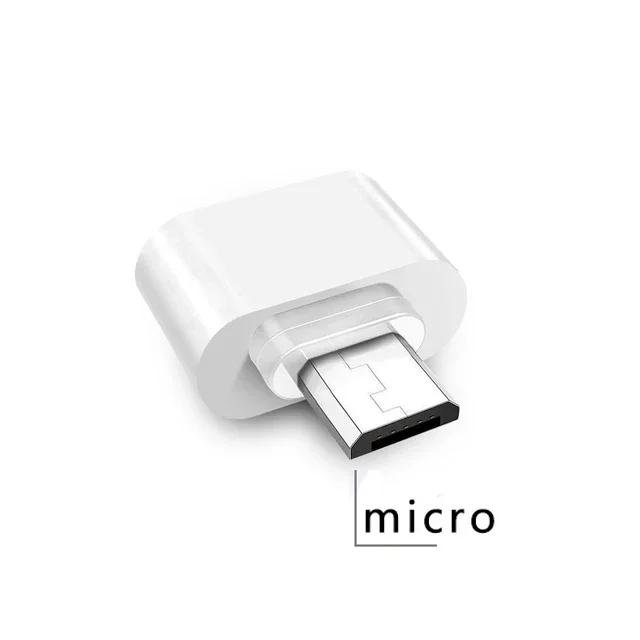 Micro USB White