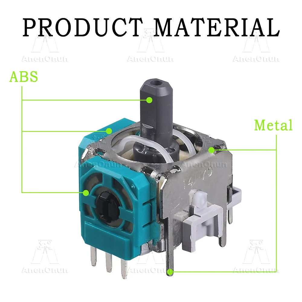 10 Uds. Joystick Original Thumb Stick Sensor analógico 3D pieza de reparación de repuesto accesorios para Xbox Series X/S, controlador Xbox One - imagen 5
