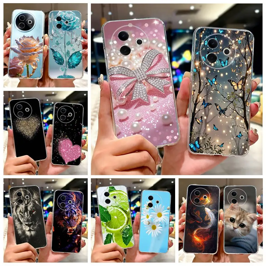 Para Vivo Y39 5G funda V2443 V2436 nueva funda pintada de lujo funda de teléfono de silicona suave para Vivo Y300i Y 39 VivoY39 VivoY300i 5G bolsas