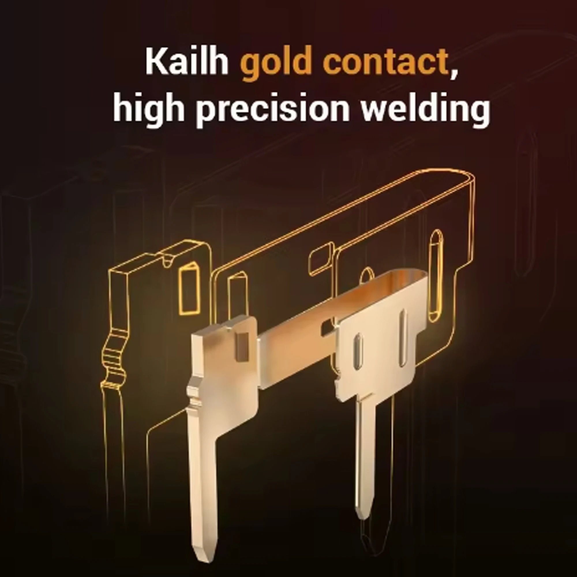 Kailh Deep Sea-interruptor de teclado silencioso de perfil bajo, interruptor de teclado mecánico para aterrizaje de ballena de isla de aguas profundas, MINI 1353Hitbox - imagen 5