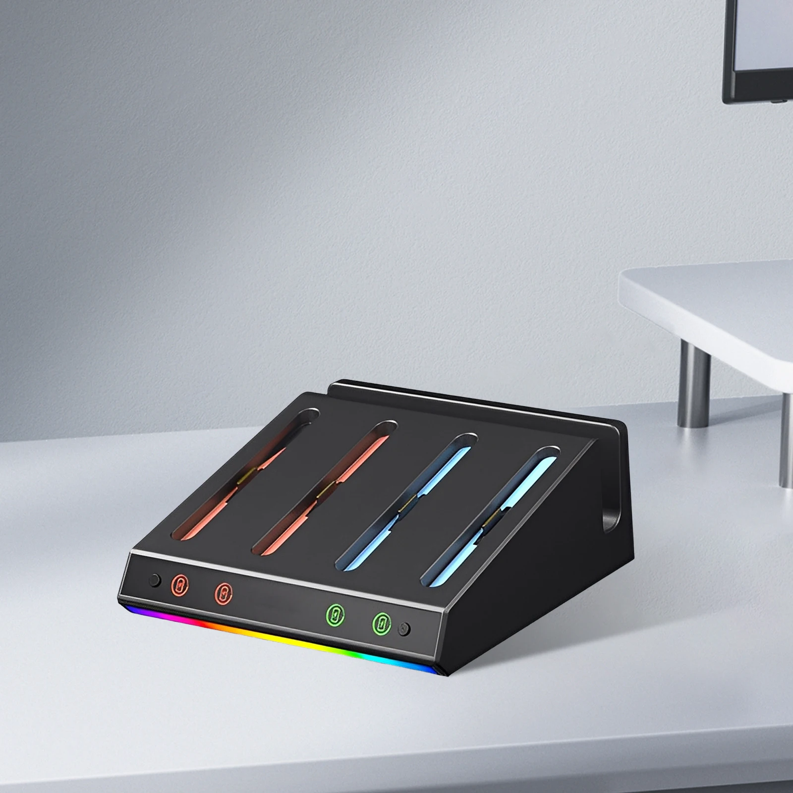 Base de carga de refrigeración 4 en 1, Base de expansión para TV, estación de soporte de carga, estación de acoplamiento cargada para Switch 2 - imagen 2