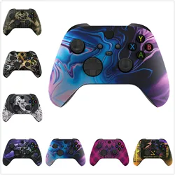 eXtremeRate Soft Touch Grip Carcasa frontal Carcasa Pieza Placa frontal para controlador Xbox Series X/S (Xbox Core) - Serie Mítica