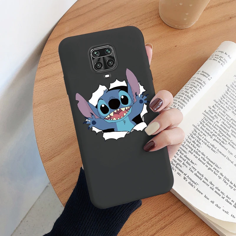 Funda de teléfono Lilo Stitch para Redmi Note 9 Pro Max 9S, Funda de silicona suave con dibujos animados para Redmi Note 9 Pro Capa - imagen 5