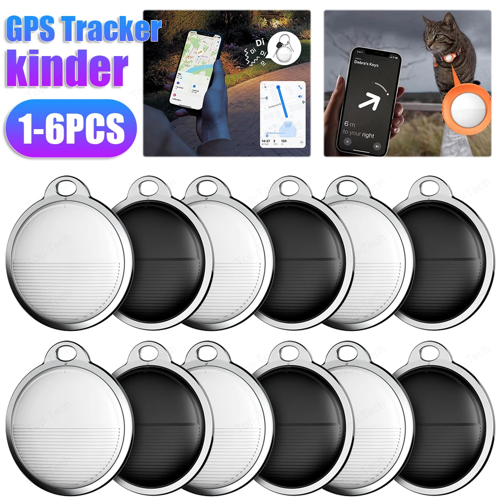 Rastreador GPS perdido Compatible con Bluetooth, funciona con Apple Find My Smart Tag, llave de Mascota, buscador de niños, etiqueta de rastreador de equipaje para Sistema IOS
