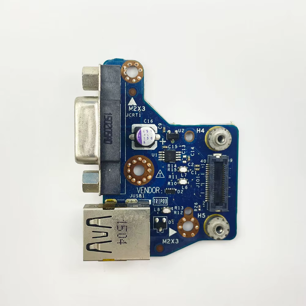 Dell Latitude E6440 Repuesto Placa de Carga USB Conector VGA