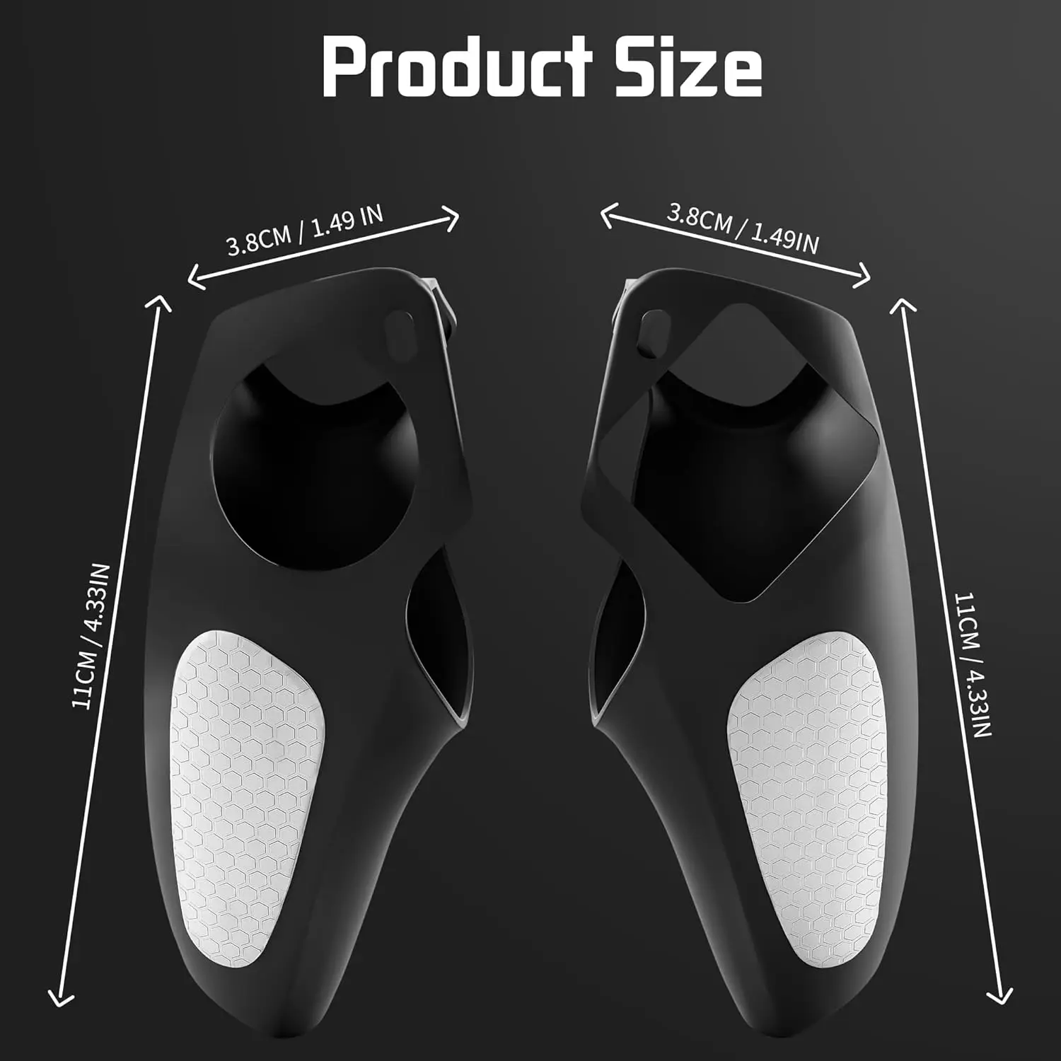 Funda protectora de silicona antideslizante para PlayStation Portal, cubierta de piel de protección suave para PS5, accesorios de carcasa dividida - imagen 2