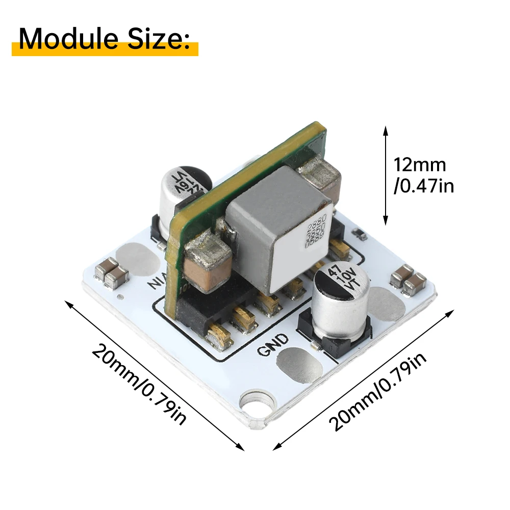 Módulos reductores de DC-DC, convertidor de CC de 9-14V a 5V, módulo reductor de 10A, placa reductora, accesorios de módulo de potencia de voltaje - imagen 3
