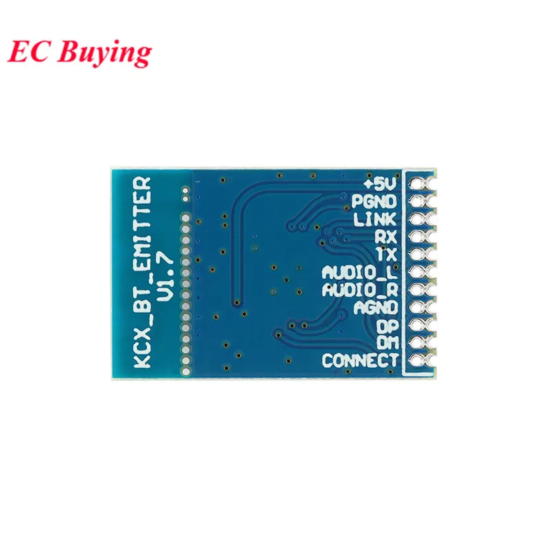 Módulo de audio estéreo KCX_BT_EMITTER Bluetooth 4.1, 10 unidades/1 unidad, transceptor GFSK, transmisor, altavoz inalámbrico, auriculares KCX BT010 - imagen 4