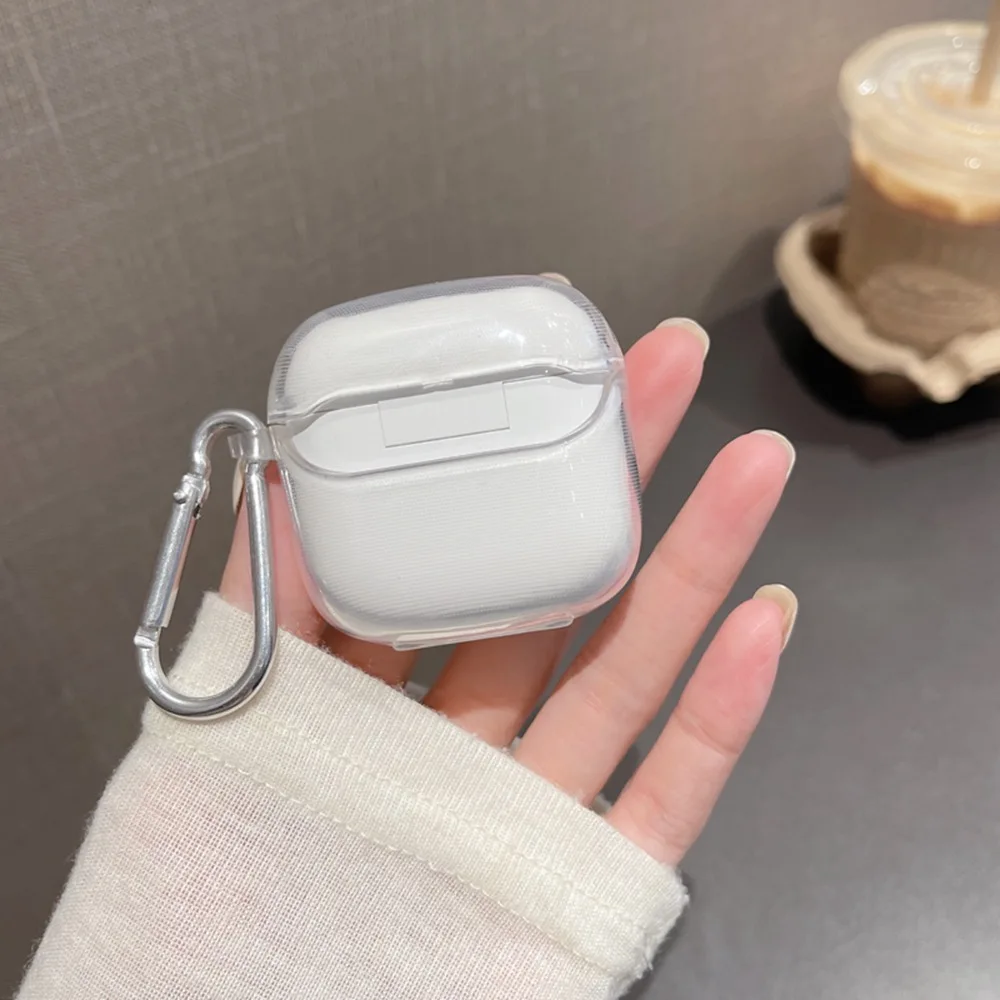 Funda para auriculares con forma de corazón y flores de dibujos animados para Huawei FreeBuds SE 2 SE2 TWS, funda protectora transparente de TPU suave con gancho - imagen 5