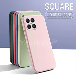 Funda Silicona Líquida Honor X8 – Compatible X8A X9A X7A X6A