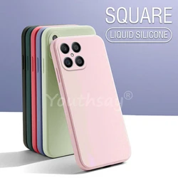 Funda Silicona Líquida Honor X8 – Compatible X8A X9A X7A X6A