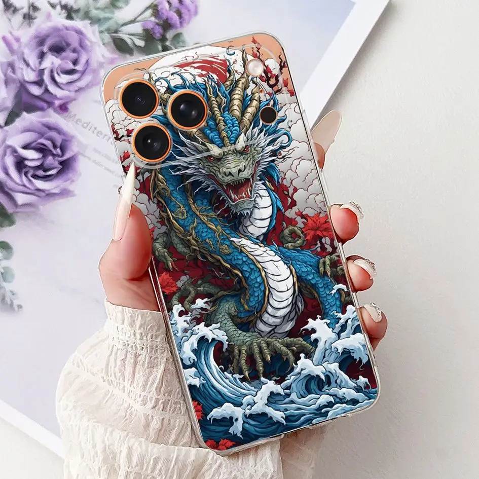 2025 nueva funda para iPhone 17 Pro funda de moda mariposa flor suave funda protectora trasera de silicona para iPhone17 17 Pro Max Shell - imagen 3