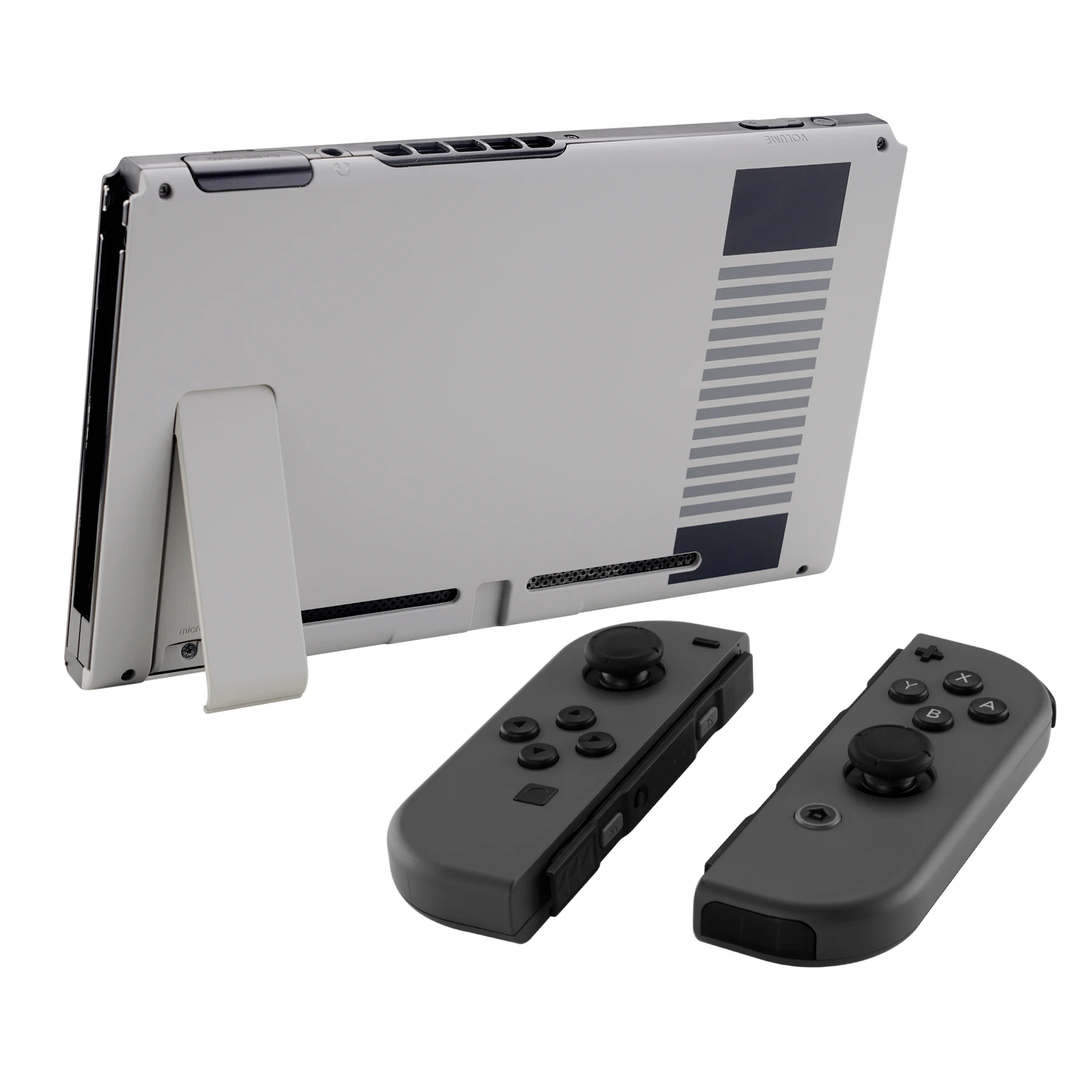 Placa trasera eXtremeRate con soporte, carcasa de repuesto para consola Nintendo Switch, estilo clásico NES - imagen 2
