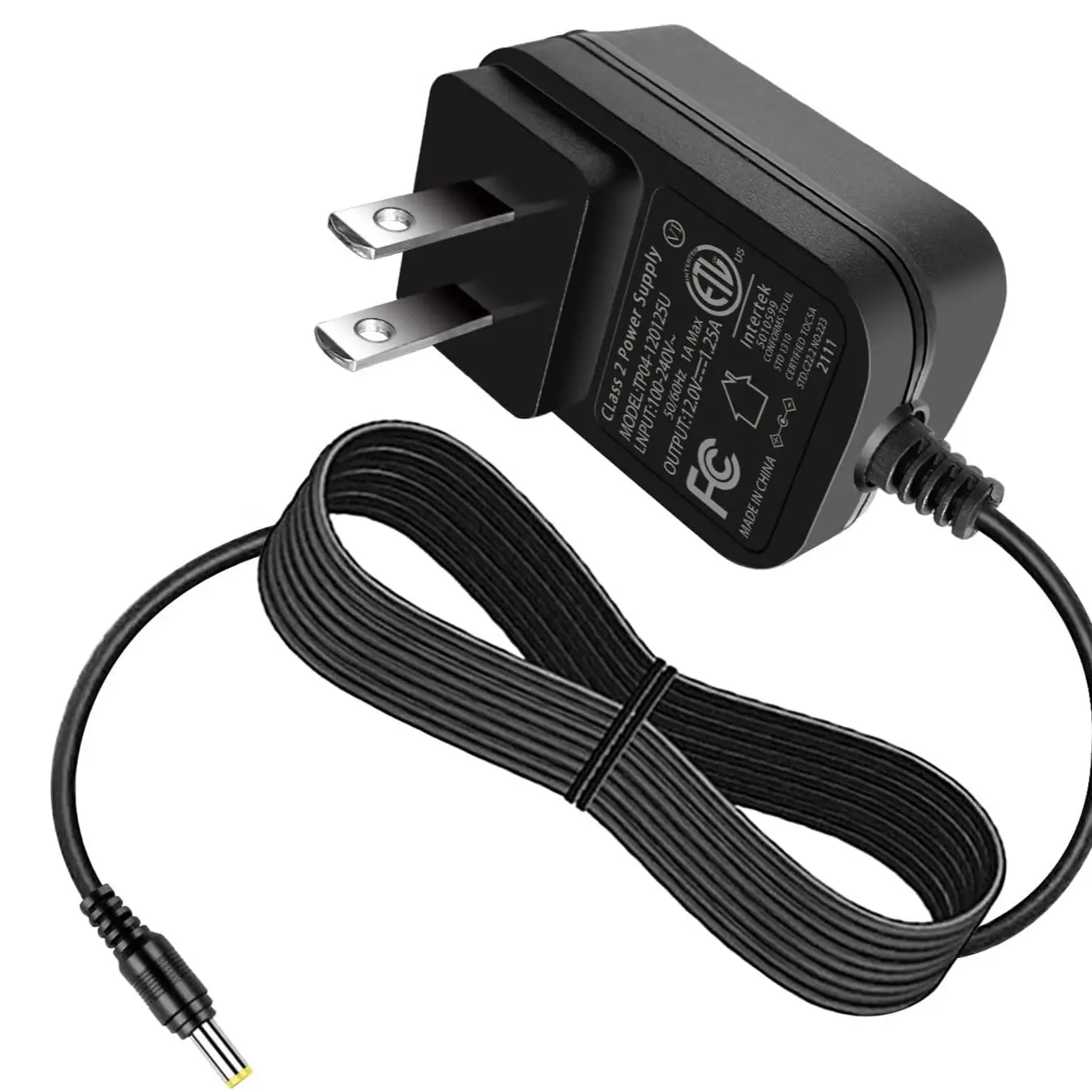 Cable de alimentación de 15W 12V 1.25A para Echo Dot 4. a generación 2018 ~ 2020 generación, Echo Dot con reloj, Echo Show 5, Echo Dot Kids Edition