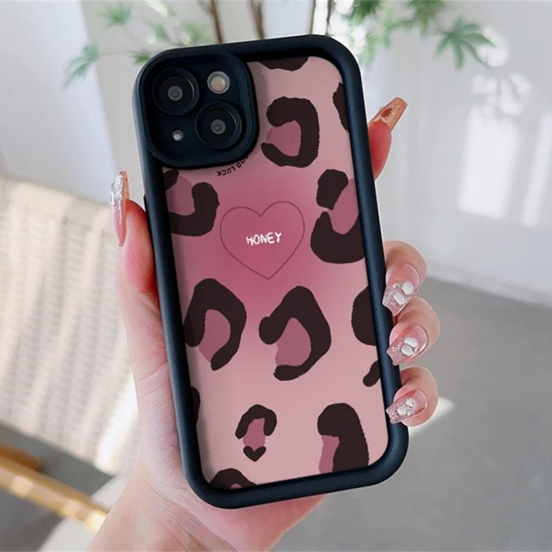 Funda para Infinix Note 50 Pro Plus 40 30 Smart 10 8 9 Hot 50 30 Play GT 30 Pro cubierta de silicona con estampado de leopardo - imagen 2