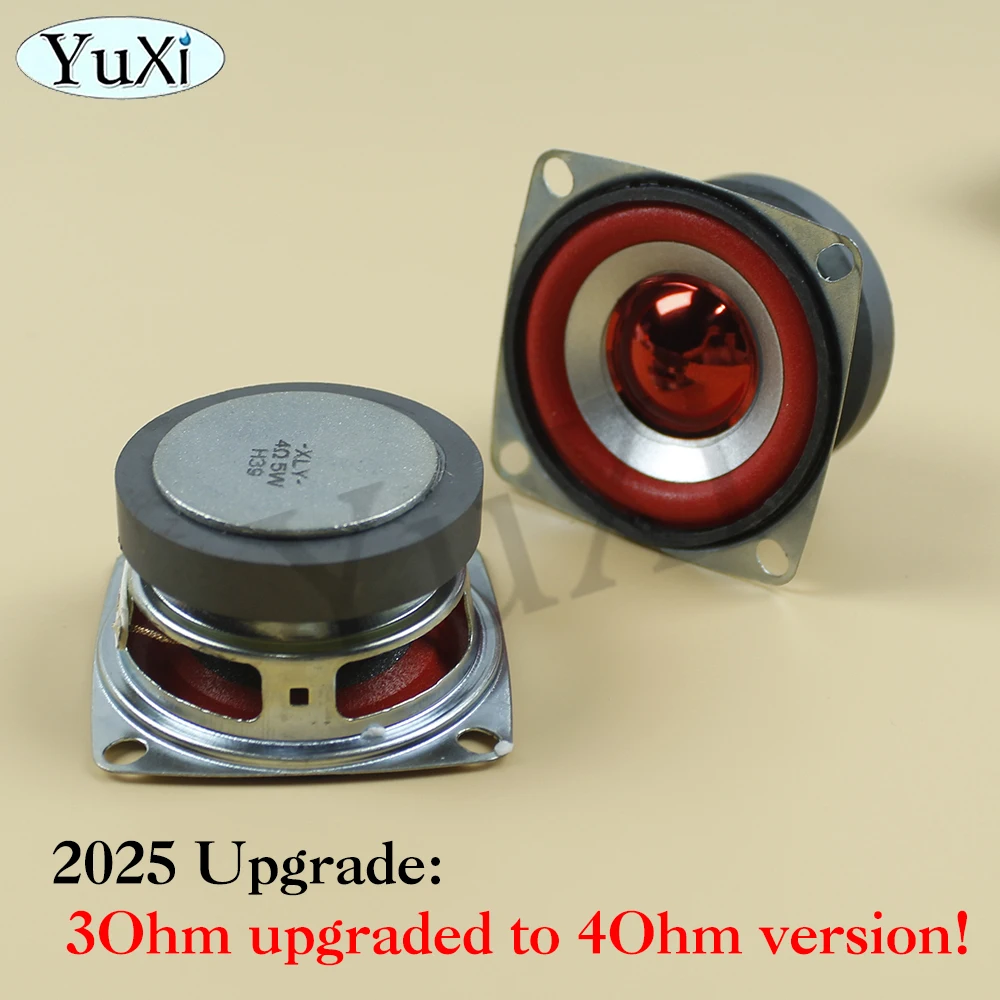 1Pc 5W 4Ohm Full-frequency Speaker Square Bluetooth Audio Radio External Magnetic Loudspeaker 3W 4Ohm 53MM - imagen 4