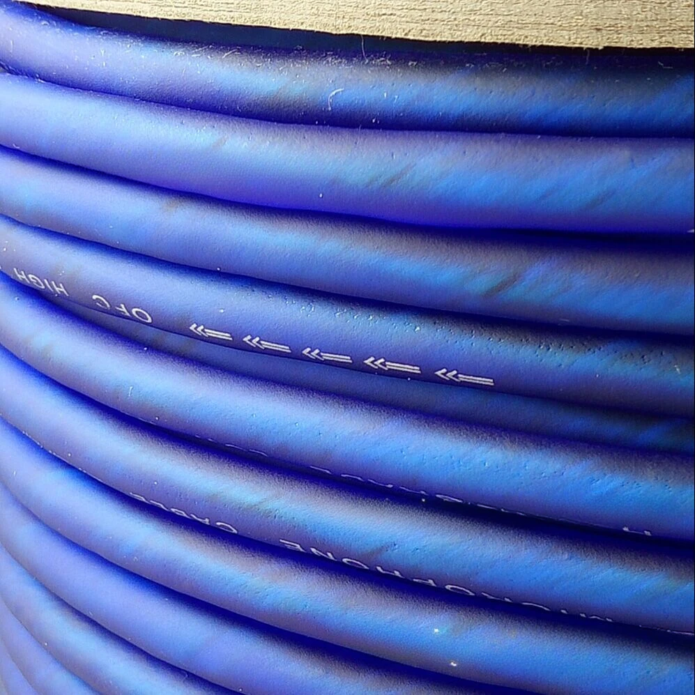 Cable de micrófono 128P azul mate de cobre sin oxígeno puro y cable de consola mezcladora - imagen 3