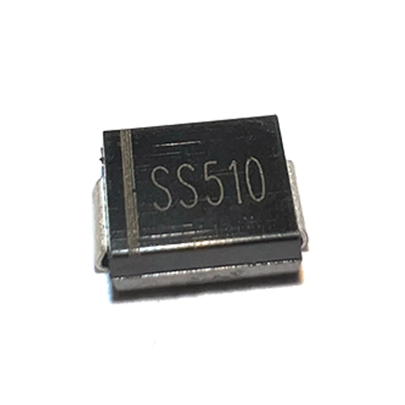 50 Uds SS310 SS510 SMD diodo Schottky SR3100 SR5100 paquete SMB DO-214AA 3V/100V 5A/100V