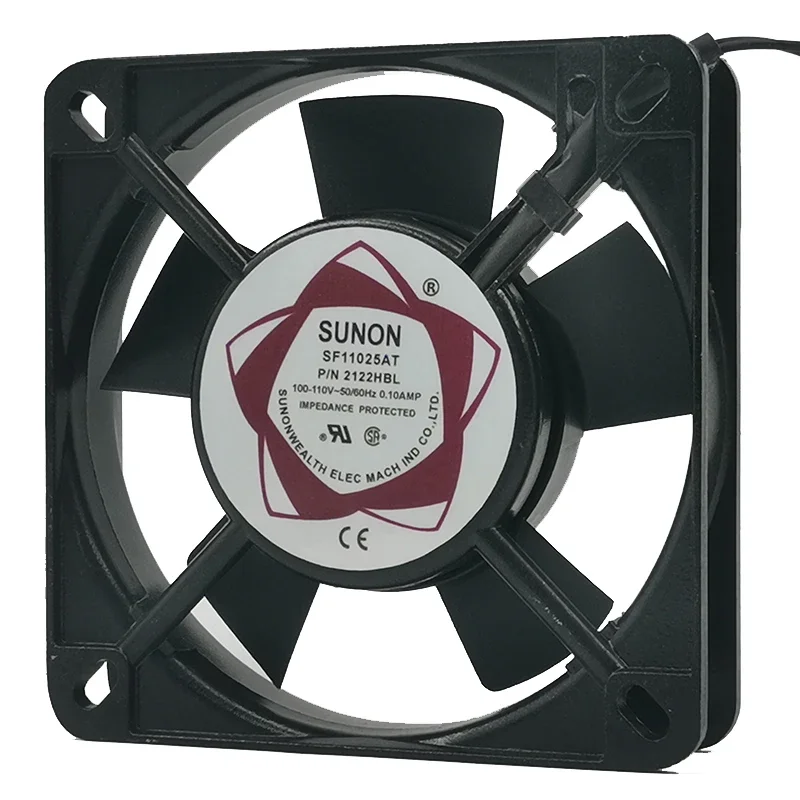 SF11025AT P/N 2112HBL 11025 220V rodamiento de bolas 110*110*25mm 110mm ventilador de refrigeración para SUNON - imagen 3