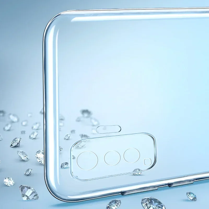 Funda de teléfono transparente para VIVO X50 X51 Pro Plus Lite, cubierta trasera suave de TPU, protección de borde X50Pro 5G, bolsa transparente, Funda Coque - imagen 5