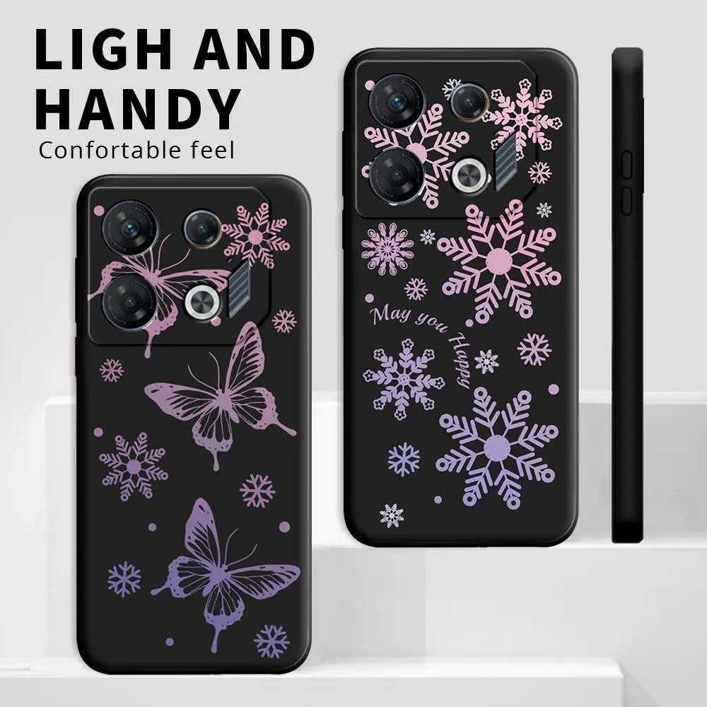 Funda de silicona a prueba de golpes para Infinix GT 10 Pro X6739, carcasa trasera de TPU suave para teléfono Infinix GT 10 Pro 5G, 2023 - imagen 2