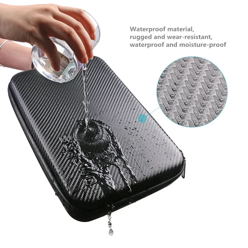 Bolsa de almacenamiento portátil, funda protectora impermeable, bolsa de transporte de viaje para Gopro hero 9 10 11 SJCAM Xiaomi Yi, cámara de acción - imagen 3