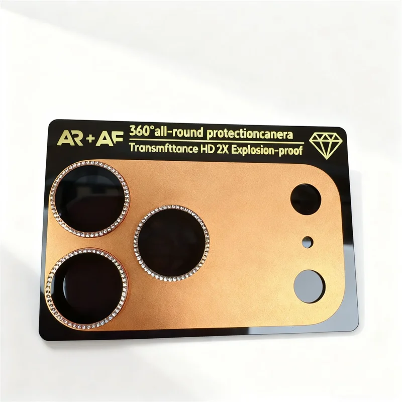 Para IPhone 17 Pro Max Protector de lente cubierta completa antiarañazos HD cámara trasera vidrio Protector templado en IPhone17 - imagen 5