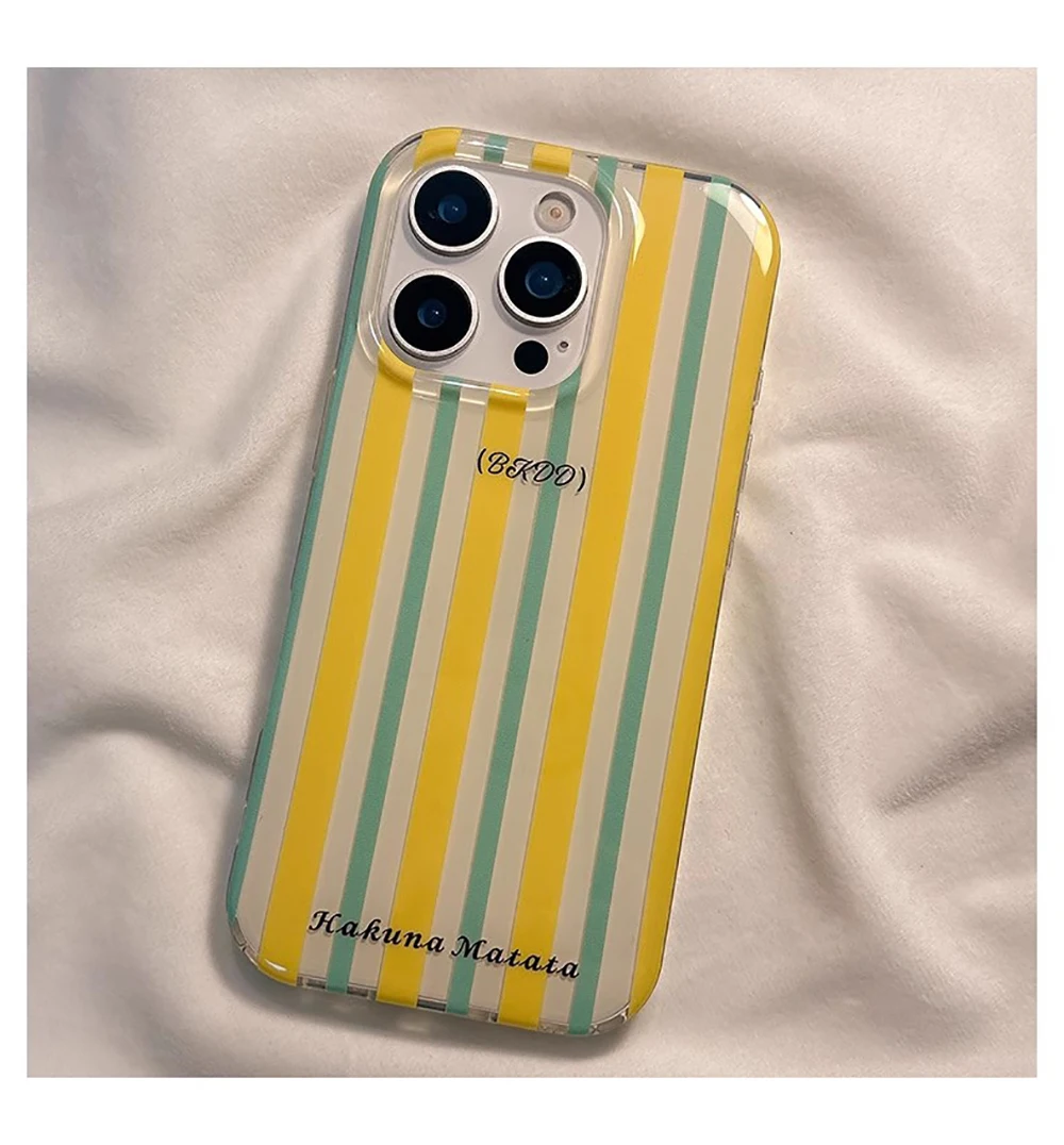 Funda de teléfono con diseño de rayas rojas y azules simples para IPhone 16, 15, 14, 13, Pro Max, Color impactante, funda trasera delgada a prueba de golpes para Iphone 13, - imagen 5