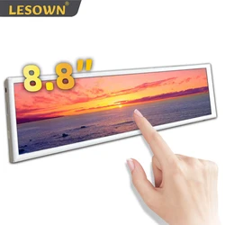 LESOWN Monitor Secundario HDMI Táctil de 8,8 Pulgadas