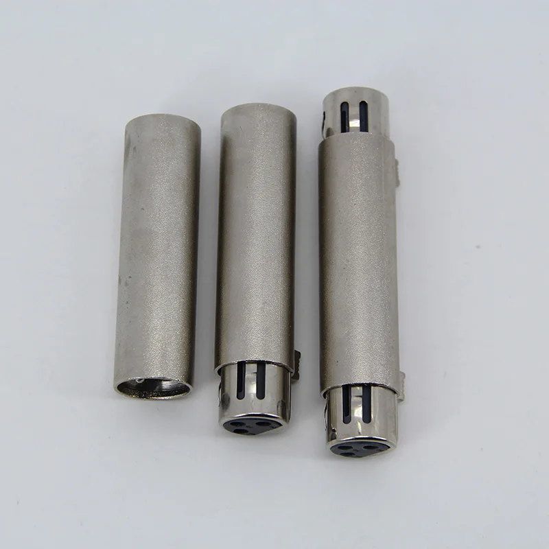 Adaptador de micrófono y altavoz de Audio XLR de 3 pines, conectores hembra a hembra, hembra a macho, macho a macho - imagen 2