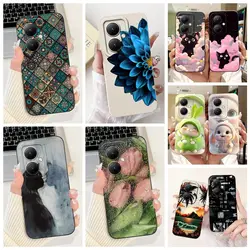 Funda Xiaomi Redmi 13C 5G/13R TPU Mate – Diseño Floral