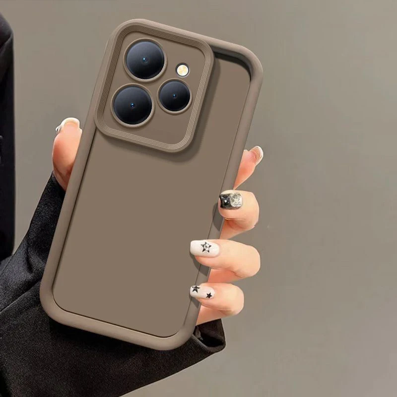 Para Infinix Note 40X 5G funda Infinix Note 40X 5G funda de teléfono Infinix X6838 funda trasera mate protección de sensación de piel funda a prueba de golpes - imagen 5