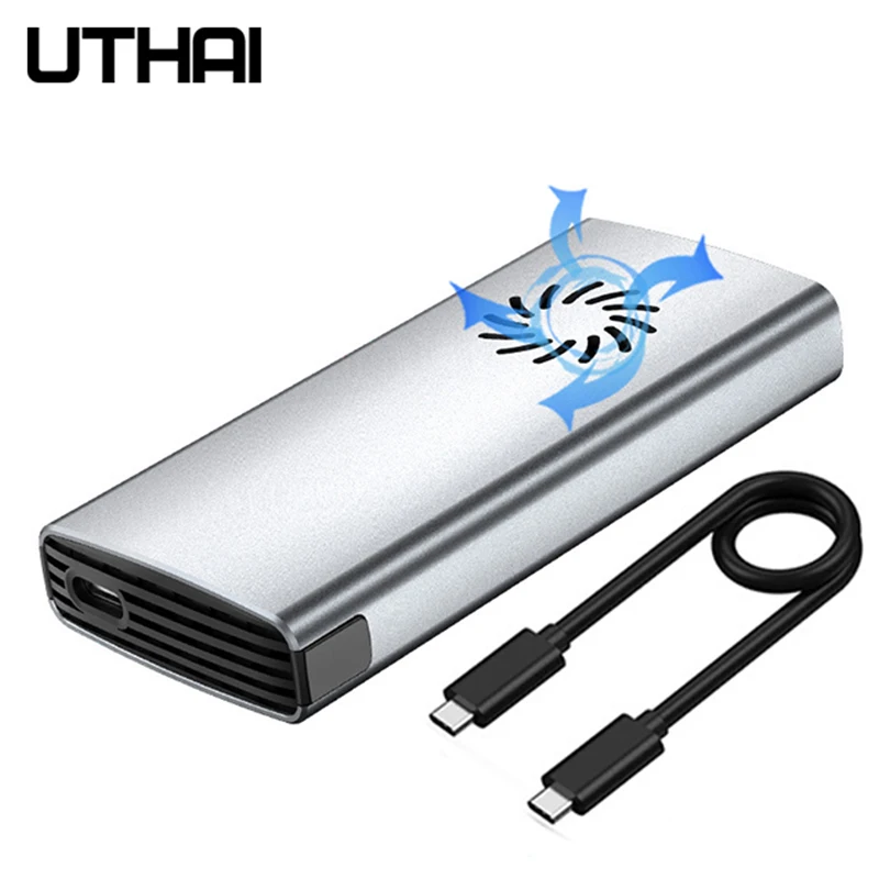 UTHAI M15 Caja SSD M.2 USB 3.1 NVMe/SATA 10 Gbps Portátil - imagen 2