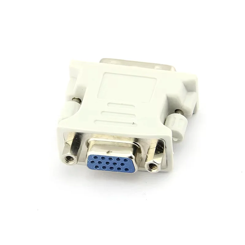 DVI 24 + 5 macho a VGA hembra Monitor de vídeo proyector adaptador convertidor Dvi VGA adaptador conector
