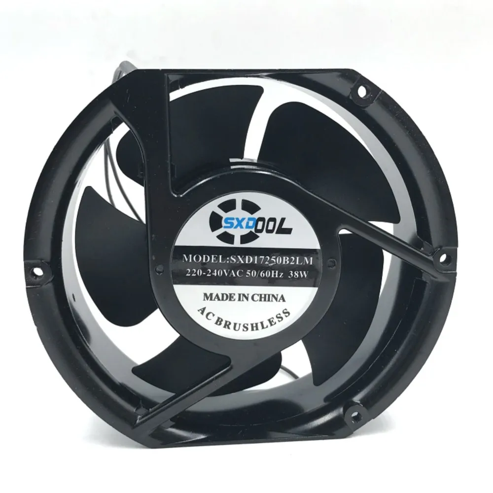 SXDOOL-sopladores SXD17250B2LM, FP-108EX, 35W, 1751, 172x152x51mm, AC 220V, ventilador de refrigeración Industrial, nuevo - imagen 2