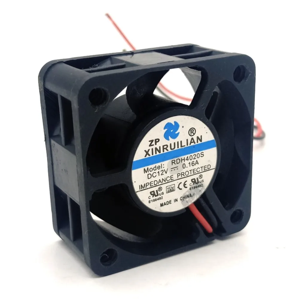 RDH4020S para Xinlian Rui XFAN 40mm DC 12V 0.12A 4020 4cm ventilador de refrigeración ultrasilencioso